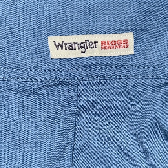 Wrangler Riggs Workwear strong durable cotton stretch side zip front pocket - Picture 6 of 8